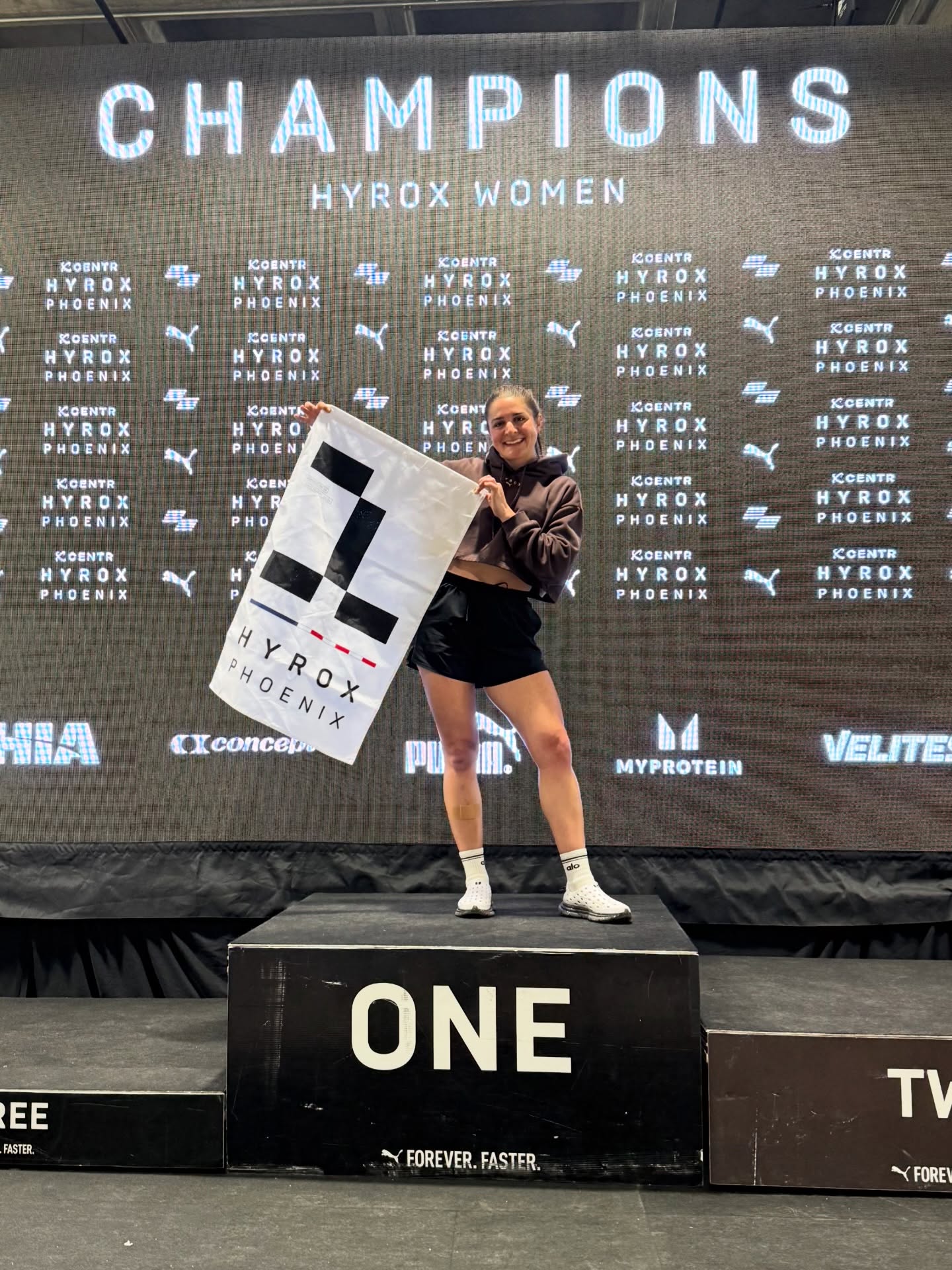 Coach Dana at HYROX NYC 2026 Women's